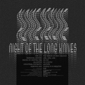 Night of the Long Knives album back cover